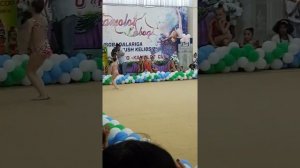 Ульяна Травкина. Супер-гибкая. Художественная гимнастика. Растяжка.