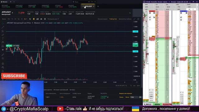 СТОП ЛОСС ДЛЯ СЛАБАКОВ СКАЛЬПИНГ | СКАЛЬПИНГ ОНЛАЙН | CryptoMafia