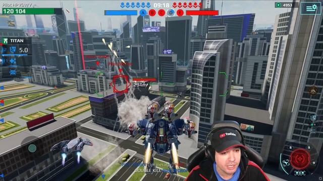 OMG! VORTEX SPECTRE Buffed in 8.7 Update! War Robots Gameplay WR смотреть онлайн