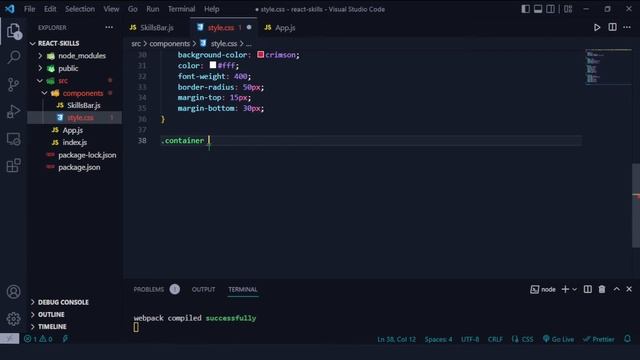 How To Make Animated Skills Bar Using React JS | Progress Bar #learndailyteam смотреть онлайн