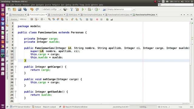 Java Desktop ABM Básico (Parte 8/8) - Swing, DAO, MVC y PostgreSQL смотреть онлайн
