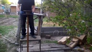 Способ забивания ''абиссинской'' скважины на воду.