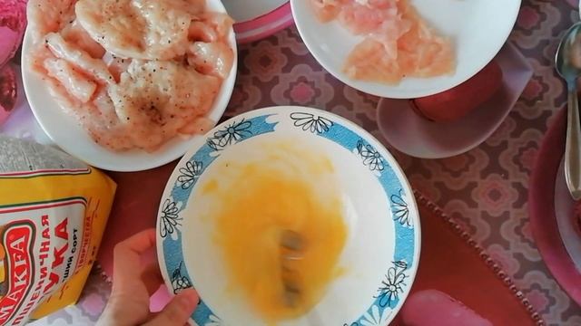 ОТБИВНЫЕ ИЗ КУРИНОГО ФИЛЕ! ОТБИВНЫЕ В КЛЯРЕ! ПРОСТОЙ РЕЦЕПТ!