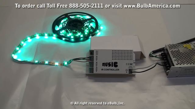 LED Sound Sensitive Controller with IR Remote смотреть онлайн