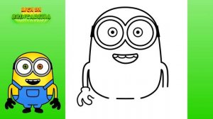 Como DESENHAR o MINION - Como DIBUJAR un MINION - How to DRAW a MINION