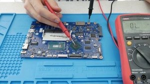#2 Устранение залития и ремонт материнской платы ноутбука lenovo