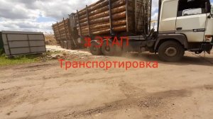История одного бревна. 7 этапов производства пиломатериалов.