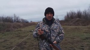 Тест  картечных патронов 6,2мм.