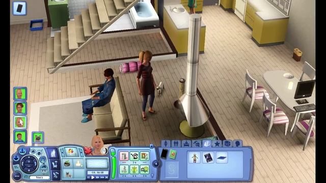 Sims 3 Аврора Скайс #12 Ночные посиделки смотреть онлайн