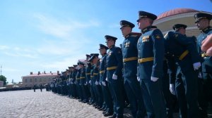 Выпускной Военного института Железнодорожных войск и Военных сообщений. ВА МТО. Санкт-Петербург 201