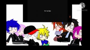 Roblox react to funny moments ll gacha club ll Lazy*ll by: buur