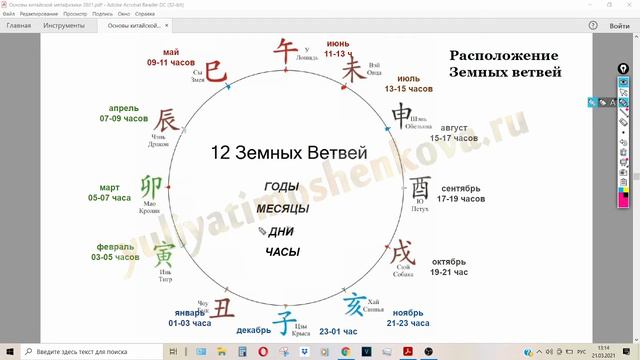 Уроки бацзы: Китайский календарь как концепция солнечного времени. Небесный стволы и земные ветви