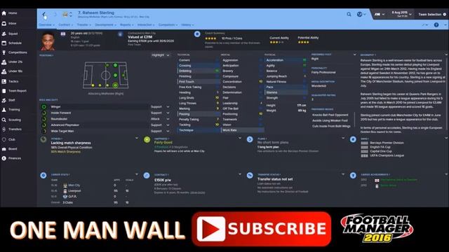 Football Manager 2016 Squad Guide | Manchester City S1 E1 | THE NEWCOMERS смотреть онлайн