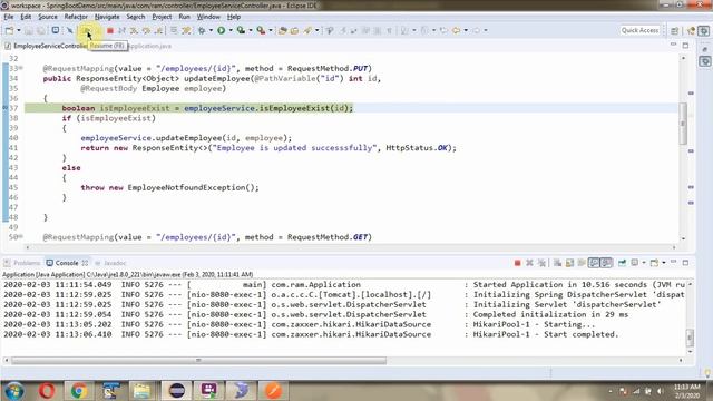 Spring Boot CRUD Operations with Exception Handling: RESTful Web Services Explained