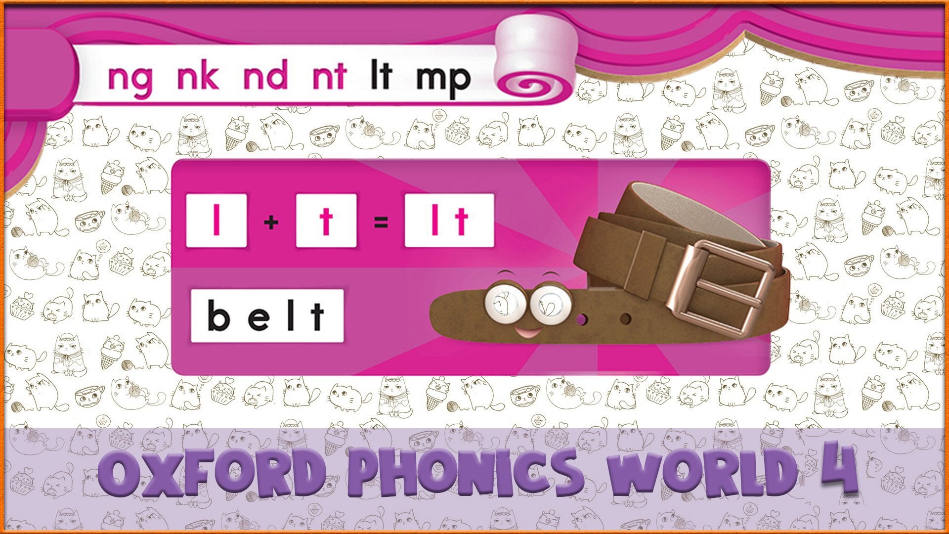 | lt | Oxford Phonics World 4 - Consonant Blends. #38