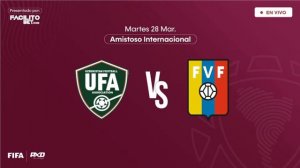 EN VIVO: Uzbekistán 🇺🇿 vs Venezuela 🇻🇪/ Amistoso Internacional / ¡Vamos Vinotinto!