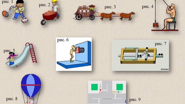 Механическая работа. Мощность.