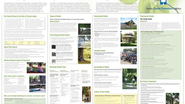 Partners in Action - Shade Policy for the City of Toronto смотреть онлайн