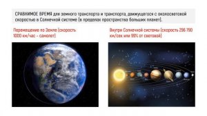 Скорость света и масштабы вселенной