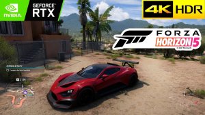 Forza Horizon 5 | Zenvo TSR-S 2019 | Logitech G25 | RTX 3060 | 4K 60 FPS | Ultra Graphics