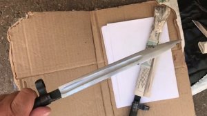 Посылочку с боевым штыком от карабина СКС хочешь?