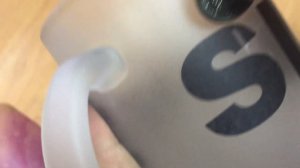 Царапаем кружку стеклянную матовую под сублимацию