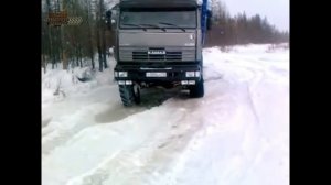 ПО БЕЗДОРОЖЬЮ СЕВЕРА РОCСИИ НА ГРУЗОВИКАХ.