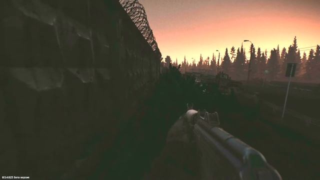 Ночь улица таможня дикий...  Escape from Tarkov BETA
