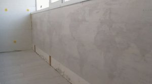 Ламинат на стене лоджии. Укладка ламината "Карта мира"