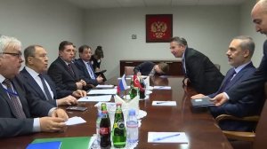 С.В.Лавров и Х.Фидан, Нью-Йорк, 22 января 2024 года