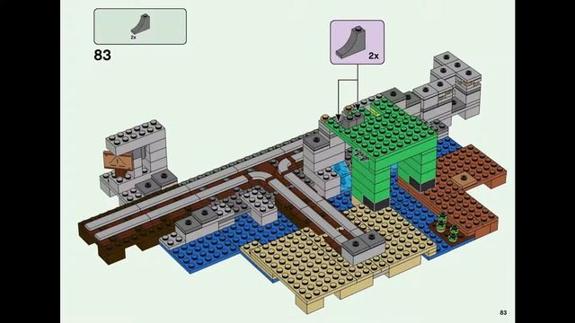 The Creeper Mine - Building Instructions - MINECRAFT - LEGO Set 21155 смотреть онлайн