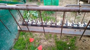 Самодельная жатка на Т-25 подпольный завод John Deere Рестайлинг