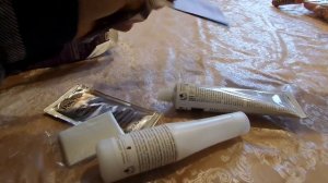 i ЕВА Palette краска для волос иссиня-черная blue-black hair dye куплено в Украине Ukraine 20201014