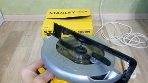 Циркулярная пила Stanley SC16. Недостатки и особенности.