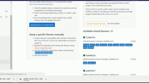 GitLab Tutorial || Configure GitLab Runner on Windows