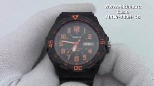 Мужские японские наручные часы Casio MRW-200H-4B