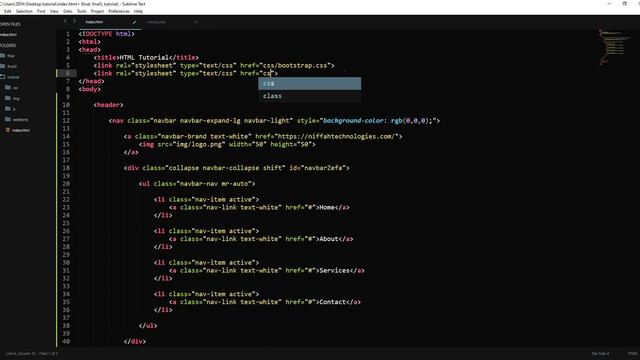 Lesson 9 - Bootstrap Custom Navigation Bar смотреть онлайн