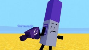 BFDI:TPOT 2's Battle with Teardrop, in Minecraft! (Animation)