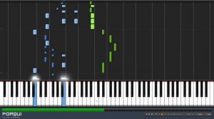 Naruto Opening 4 - GO!!! (Piano Synthesia)