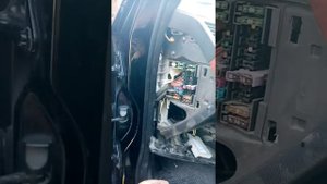 мерседес 211 вода под ногами