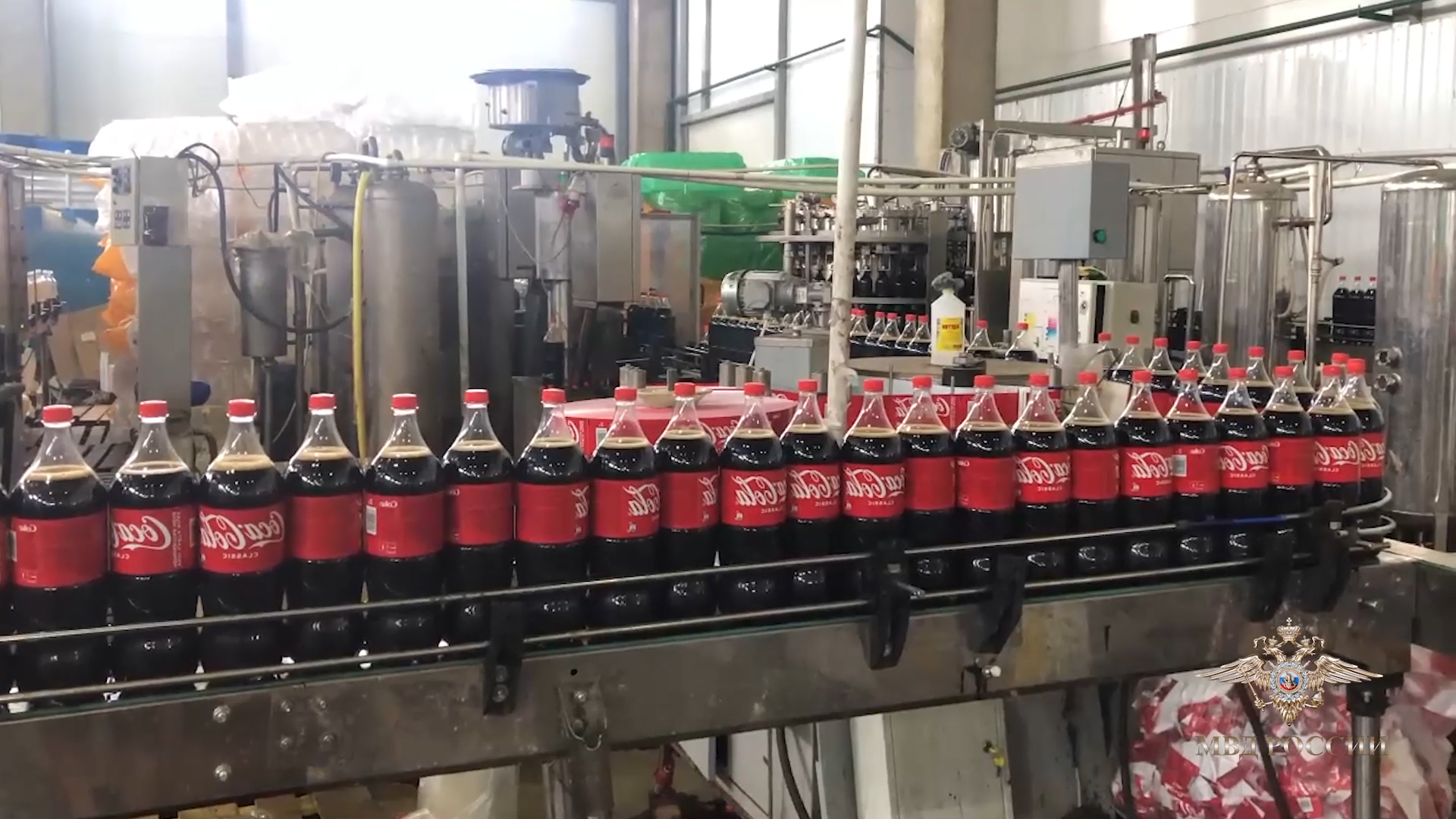 В Подмосковье пресечено производство контрафактных газированных  напитков
