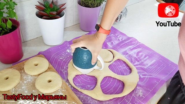 как приготовить ПОНЧИКИ ДОНАТСЫ/ дрожжевые пончики | DONUTS