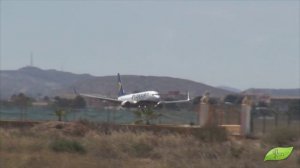 Landings Alicante airport. Aterrizajes Aeropuerto Alicante, El Altet.