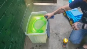 Аквапринт своими руками, покраска дисков!