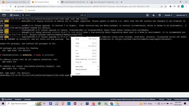 Deploying ReactJS App on Jenkins, Docker and AWS смотреть онлайн