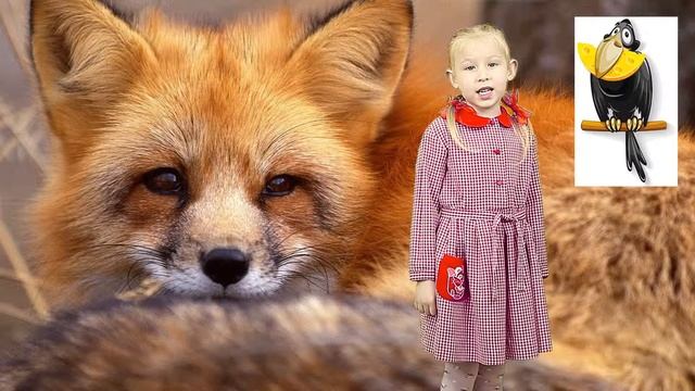 Ворона и Лисица. Читает Даша Новокрещенова. смотреть онлайн