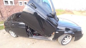 ЛАМБО ДВЕРИ НА ПРИОРУ СВОИМИ РУКАМИ I ОБЗОР НА ПРИОРУ С ЛАМБО ДВЕРЬМИ