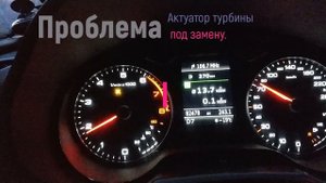 Неисправность Актуатора турбины