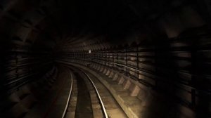 Metrostroi — Днепропетровский метрополитен из кабины машиниста