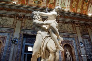 «Похищение Прозерпины»    Плутон и Прозерпина Бернини Bernini Джованни Джан Лоренцо 1598 1680